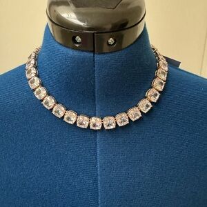 Olivia CZ tennis necklace from Bloomingdale’s. NWT Original $88. 17” long.